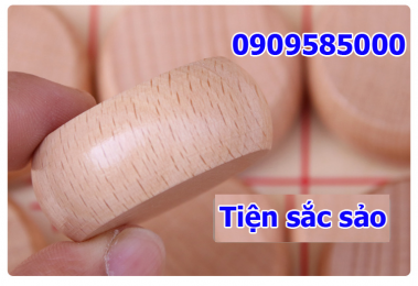 Quân cờ gỗ sồi khắc chìm cực đẹp (nhiều size)